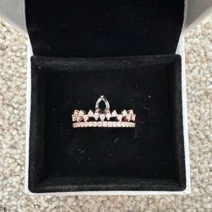 Bomb Party Tiara-Style Stacking Ring – Size 7
